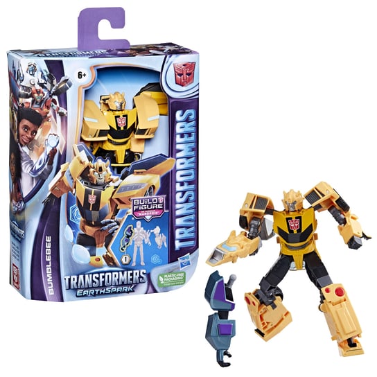 цена Hasbro, фигурка Transformers EARTHSPARK TERRAN DELUXE BUMBLEBEE