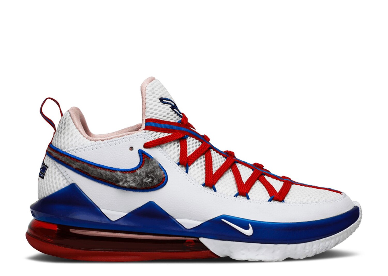 

Кроссовки Nike Lebron 17 Low Ep 'Tune Squad', белый, Белый;серый