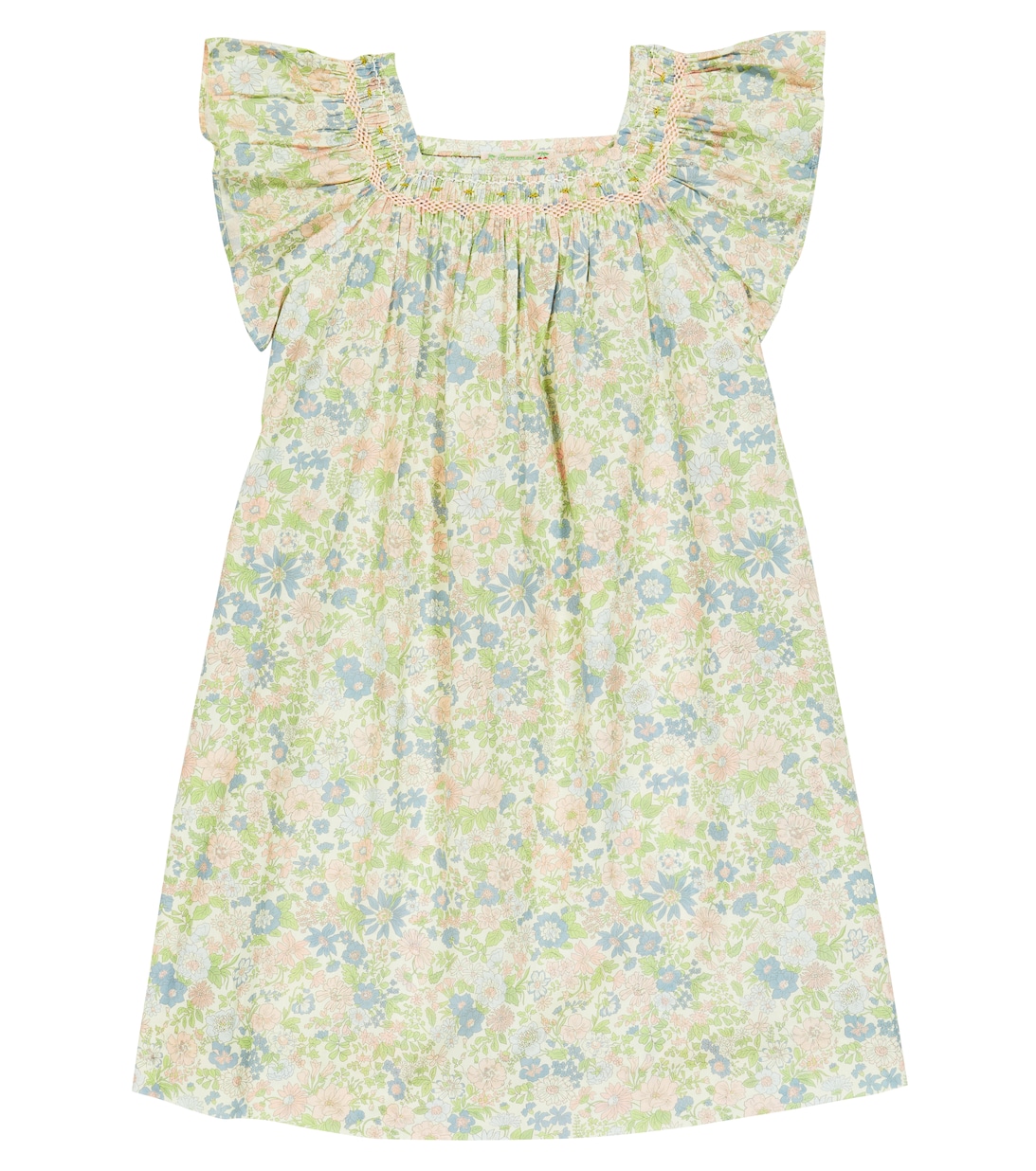 Платье Coryse с цветочным принтом Bonpoint, разноцветный