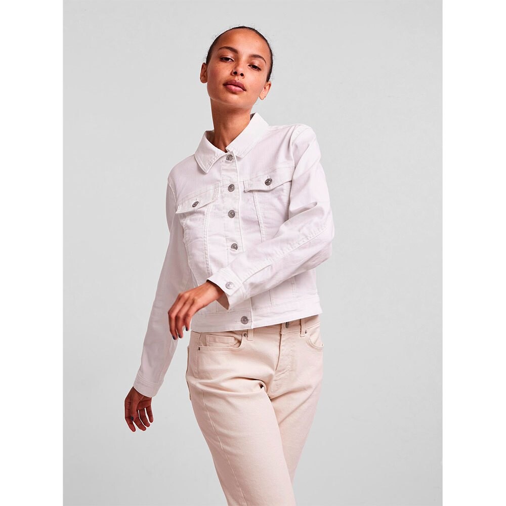 

Куртка Pieces Oia Denim, белый
