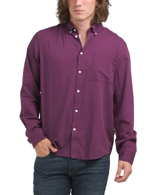 

Рубашка из хлопка Arne 5655 Nn07, цвет Plum