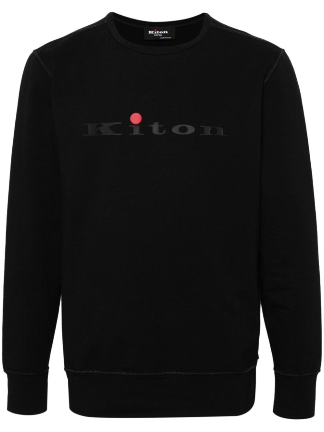

Kiton толстовка с логотипом, черный
