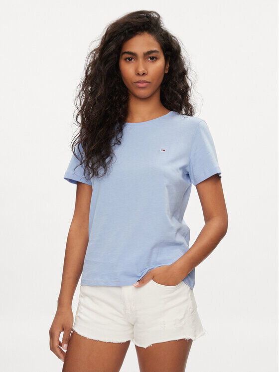 

Футболка стандартного кроя Tommy Jeans, синий