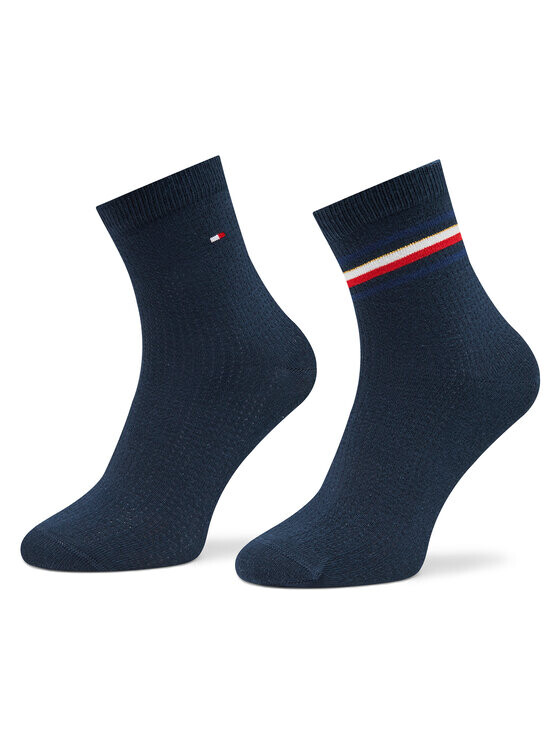 

Комплект из 2 высоких женских носков Tommy Hilfiger, синий