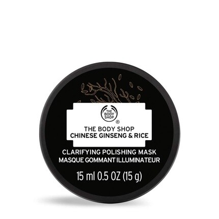 

Осветляющая полирующая маска с китайским женьшенем и рисом 15 мл, The Body Shop