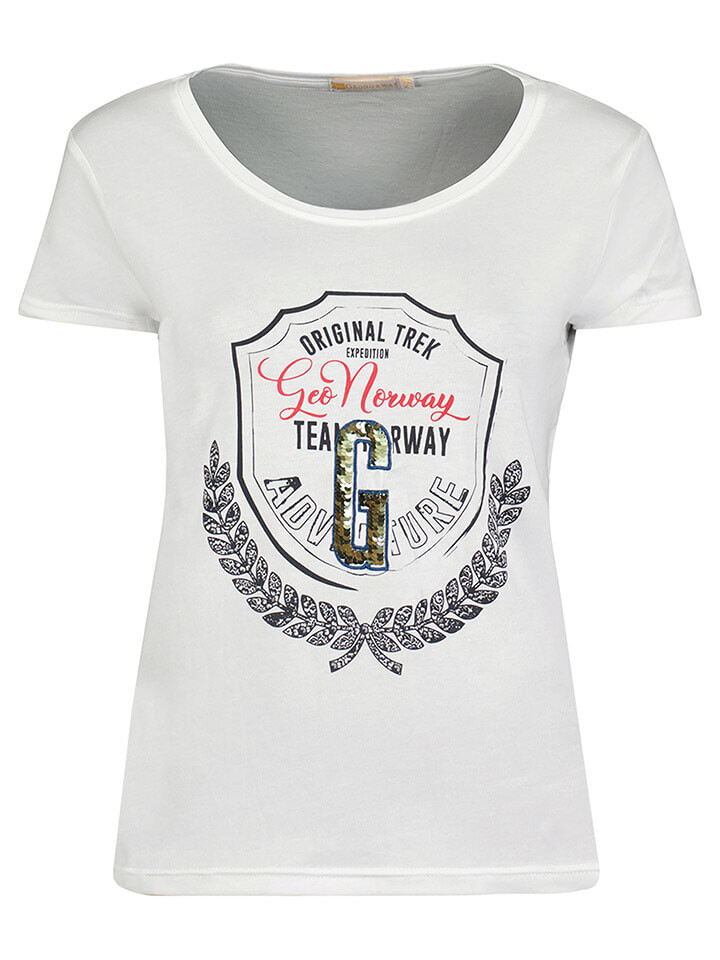

Футболка Geographical Norway Jirondelle, белый