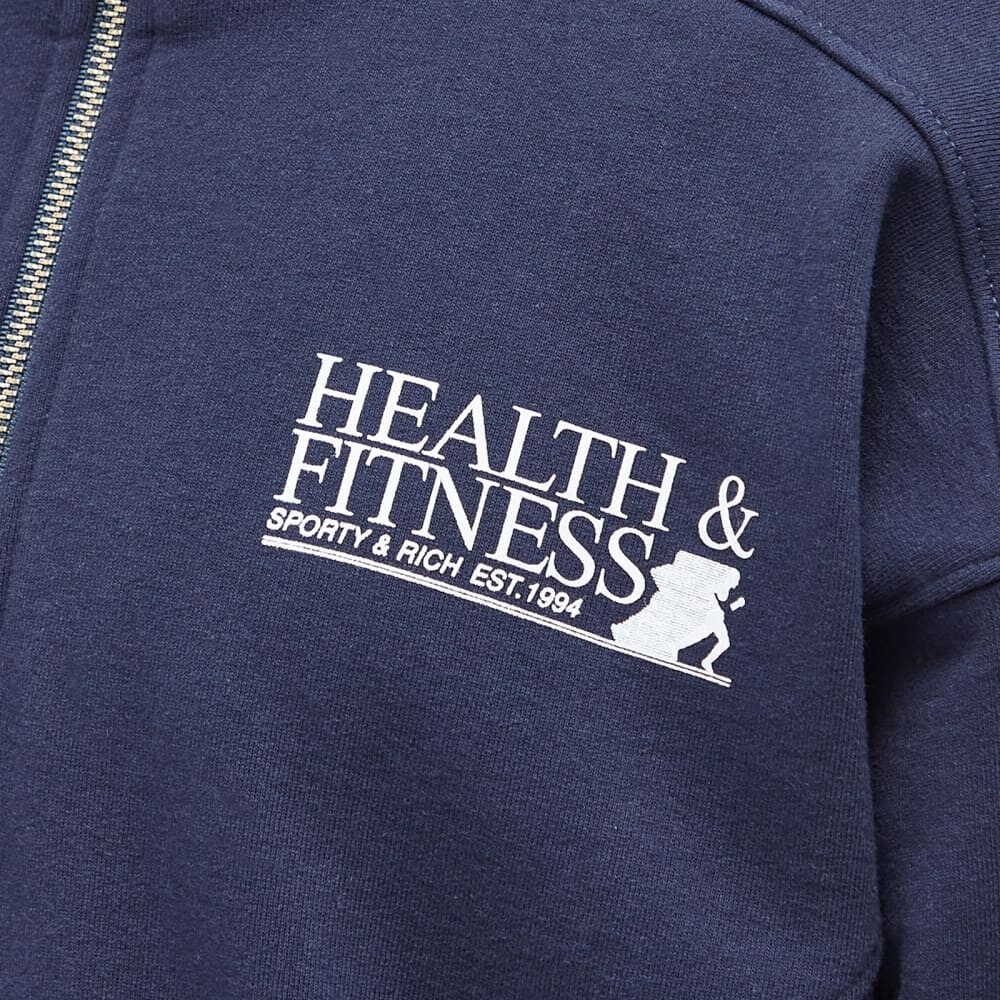 

Свитшот на молнии Sporty & Rich Health & Fitness Quarter