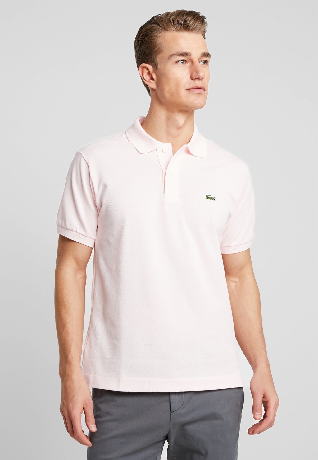 

Рубашка поло Lacoste, светло-розовый