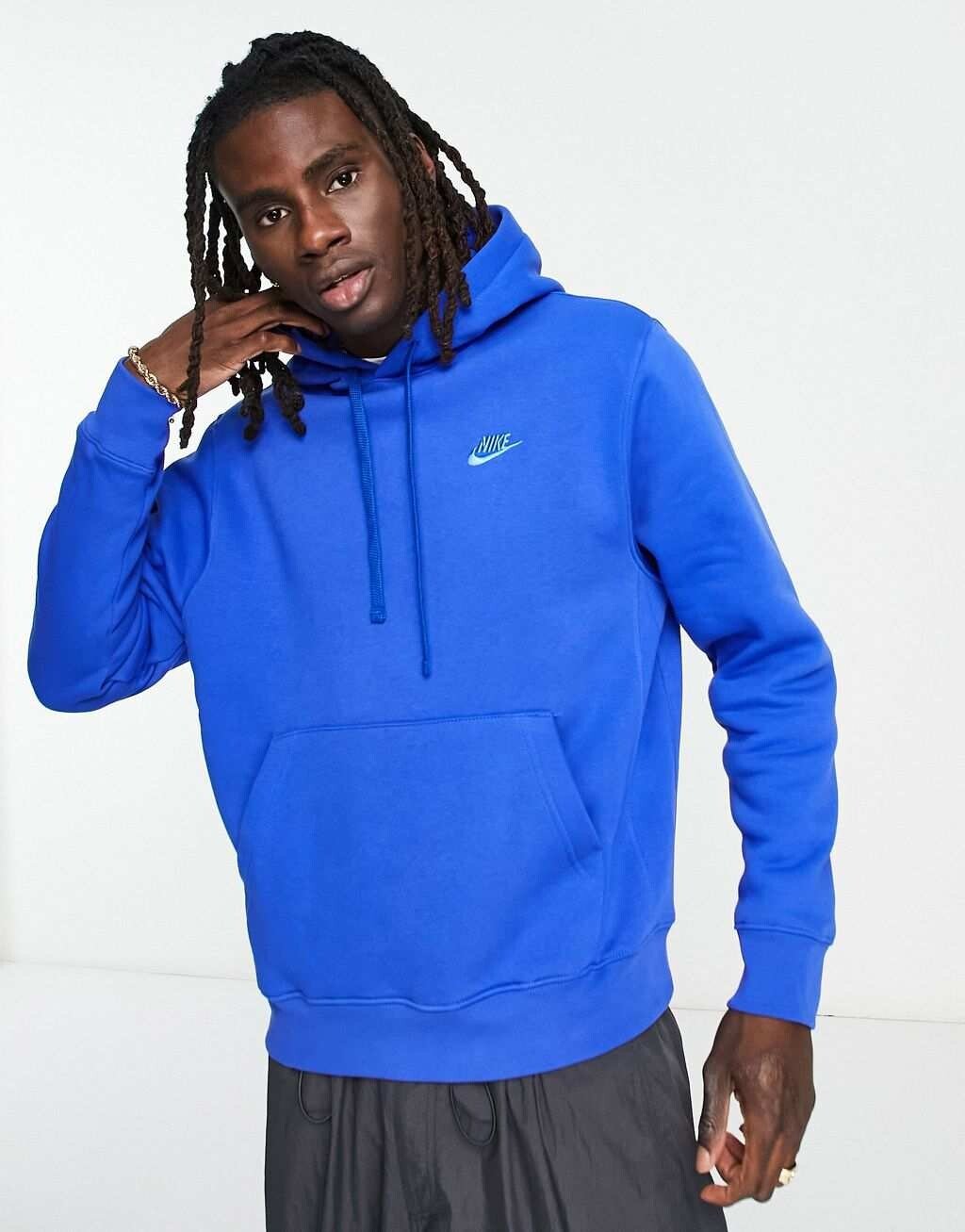 

Худи Nike Club королевского синего цвета