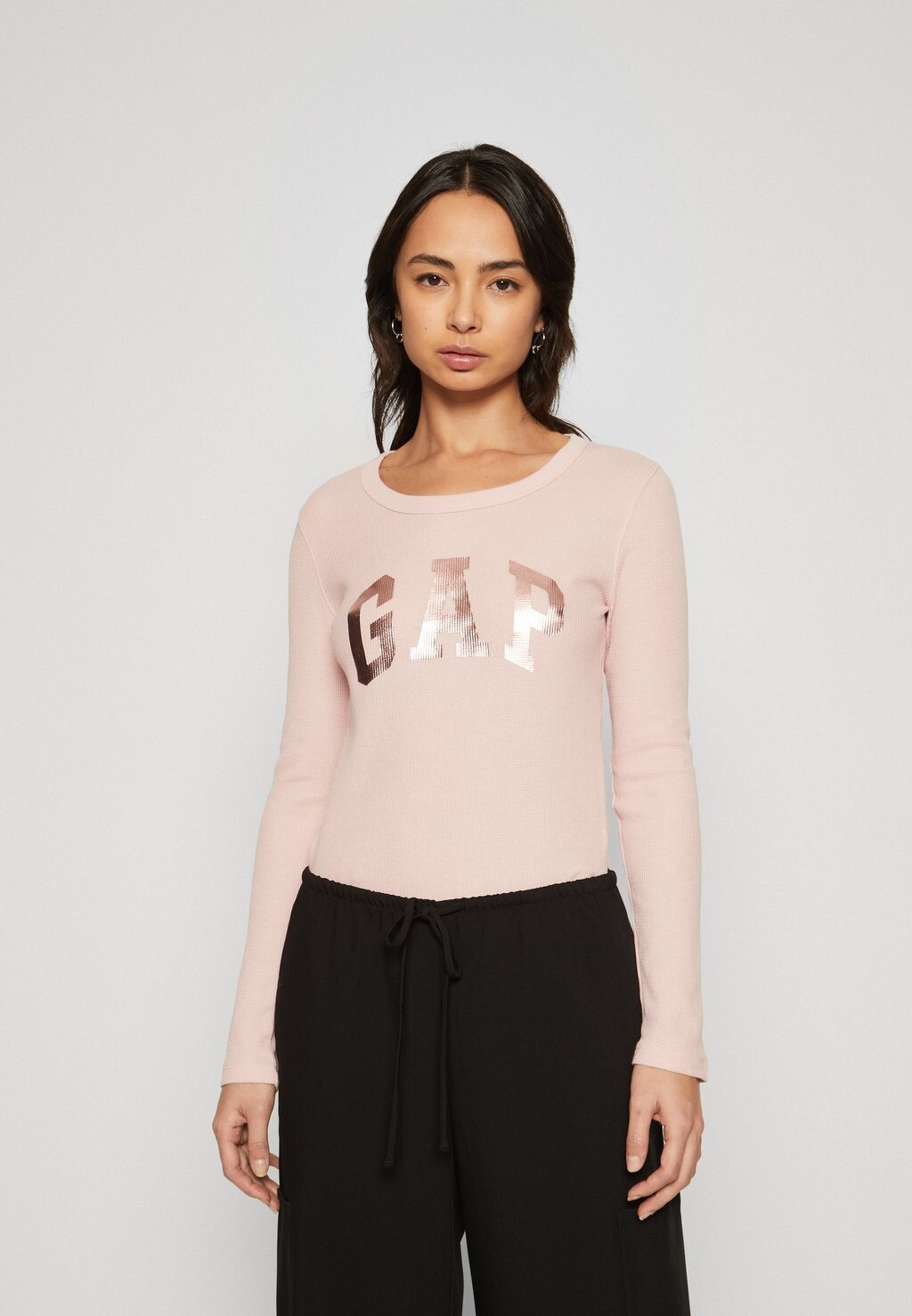

Рубашка с длинным рукавом WAFFLE Gap, цвет pink standard