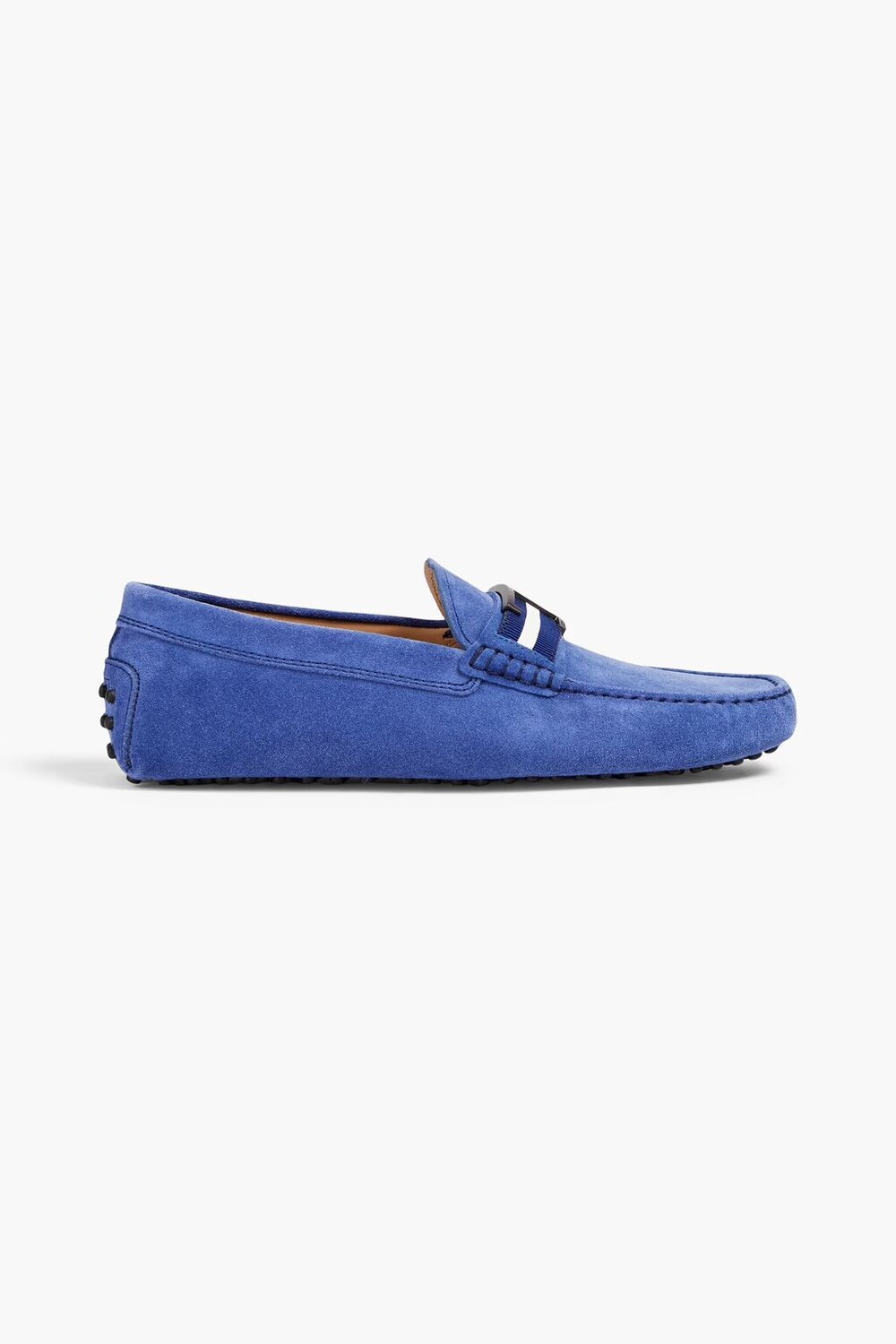 

Замшевые мокасины T Timeless Gommino Tod'S, синий