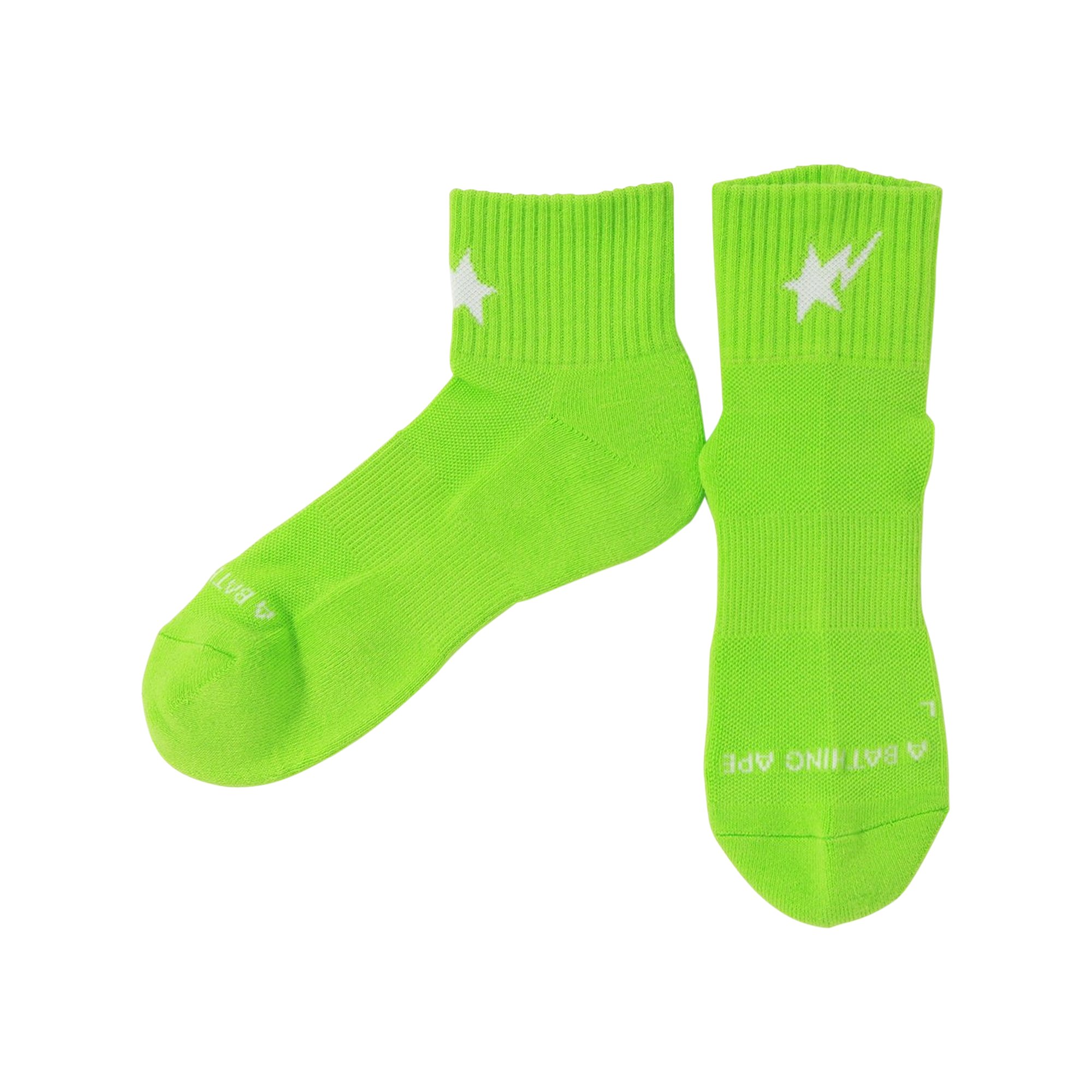 Носки BAPE Bape Sta, цвет Зеленый