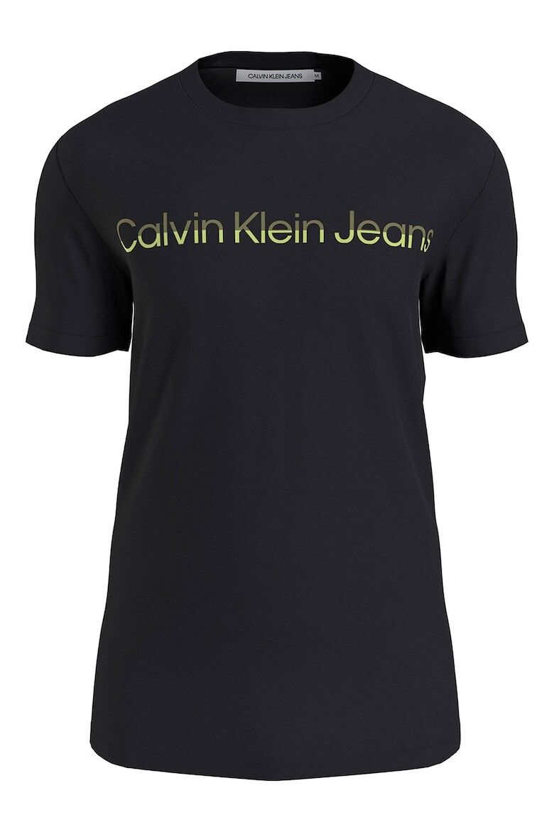 

Футболка с логотипом Calvin Klein Jeans, черный