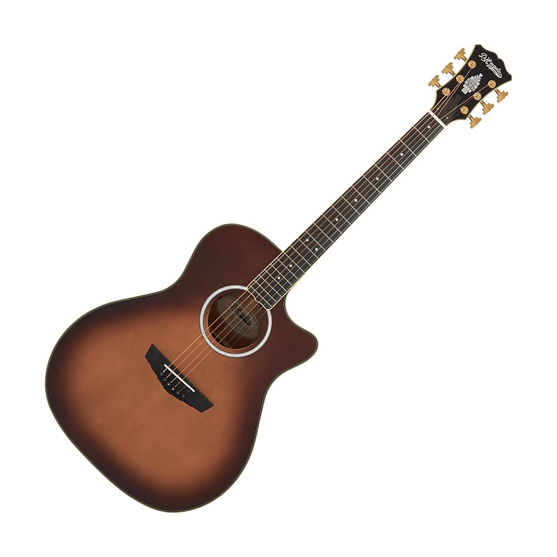 цена Акустическая гитара D'Angelico DAEG200ATBGP2 Gramercy Series Acoustic Electric Guitar, Autumn Burst