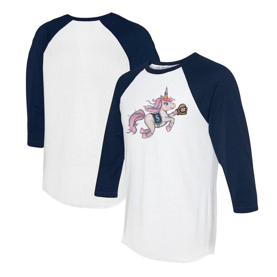 

Футболка с длинным рукавом Tiny Turnip Seattle Mariners, белый