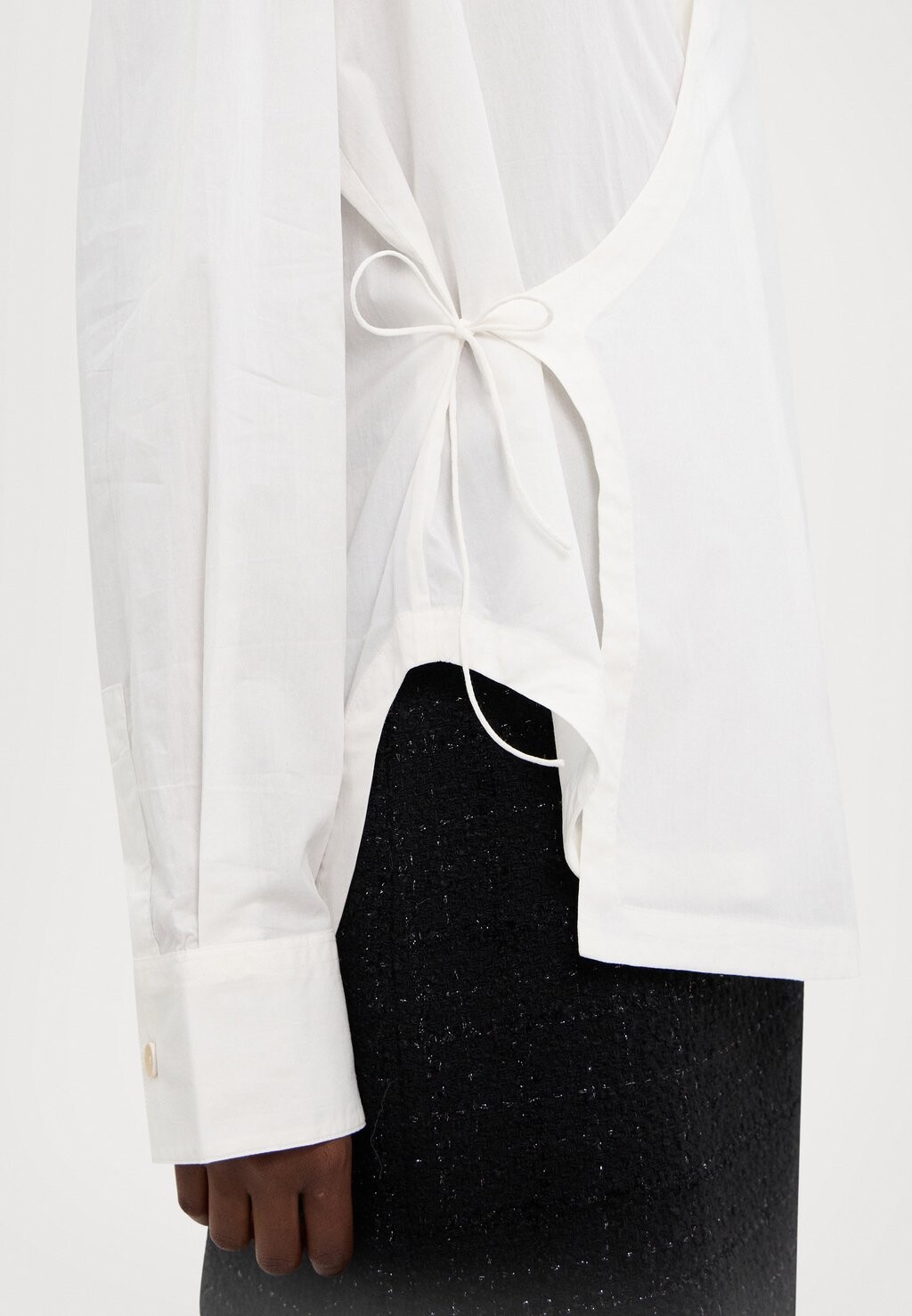 

Блуза ALLISTE OVERSIZED FIT WRAP Faithfull the brand, белый