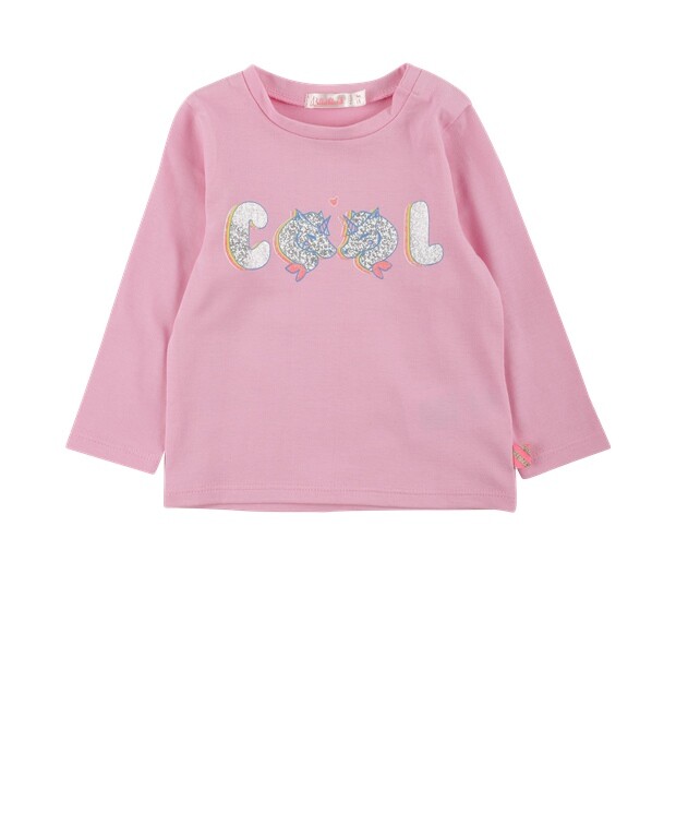 

Топ с длинными рукавами Billieblush, роза