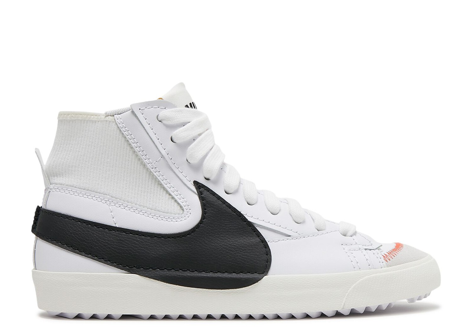 

Кроссовки Nike Blazer Mid '77 Jumbo 'White Black', белый