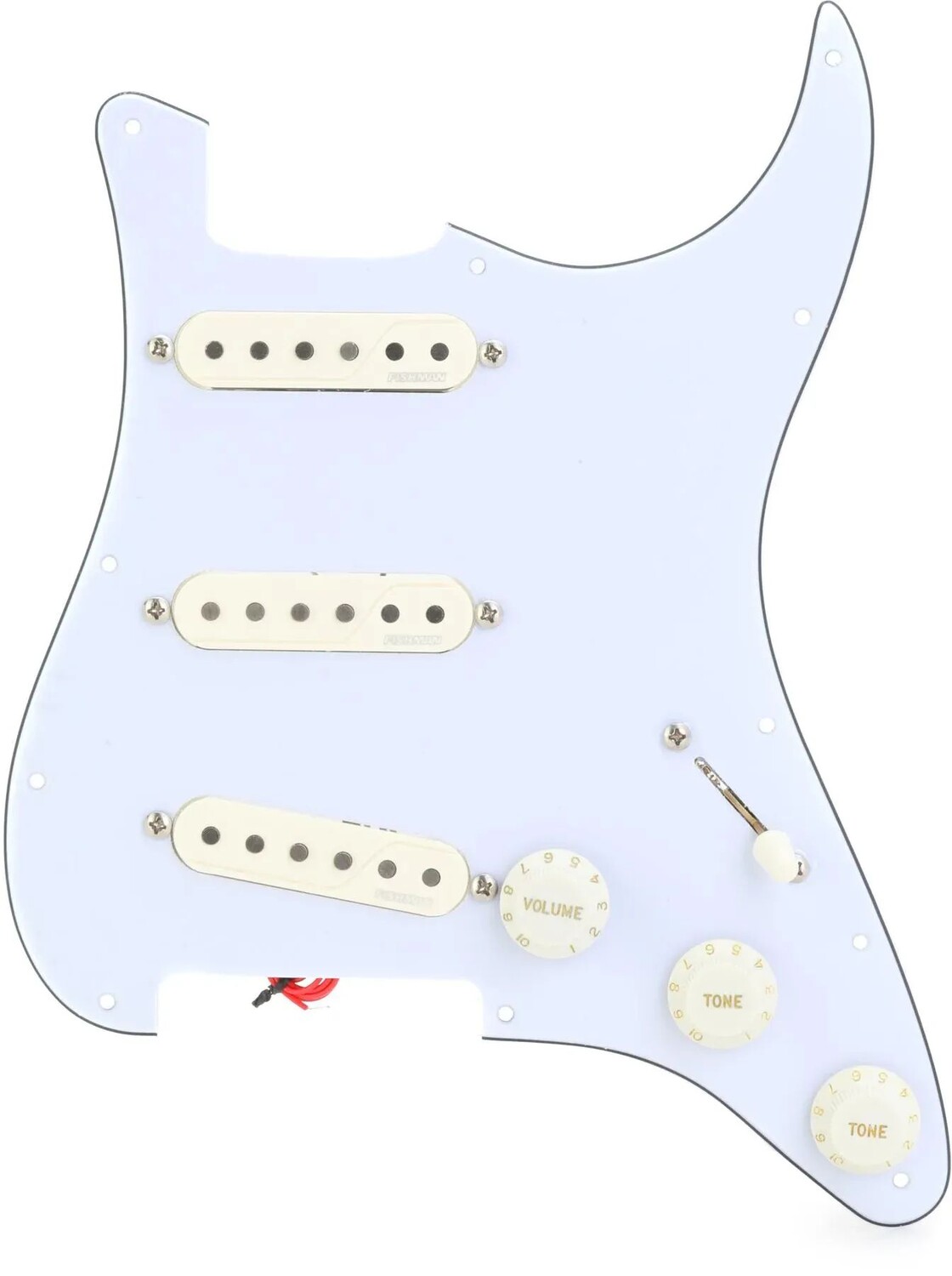 

Накладка Fishman Fluence Stratocaster Loaded — белая