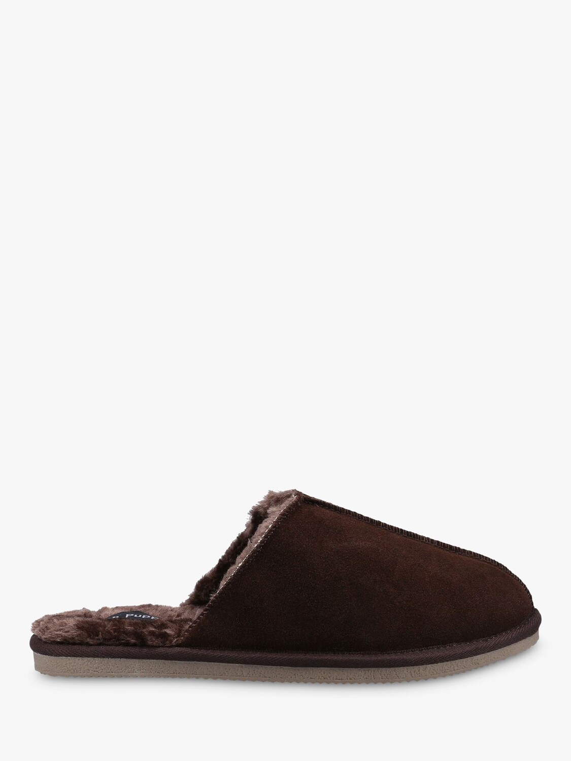 

Замшевые кожаные тапочки Hush Puppies Coady, коричневые