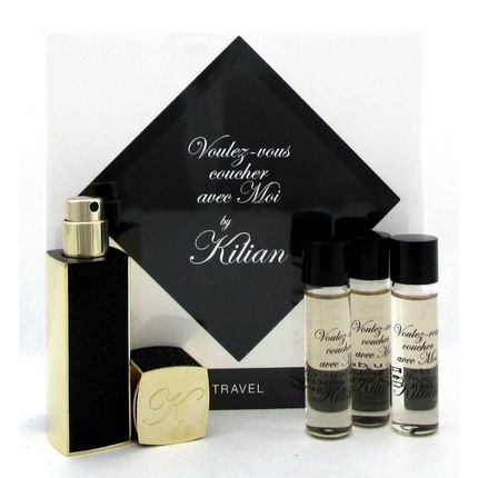 Voulez-vous Coucher Avec Moi by Kilian Eau de Parfum Travel Set 4 x 7.5ml kilian voulez vous coucher avec moi eau de parfum refill