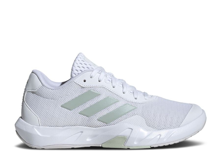 

Кроссовки adidas Wmns Amplimove, цвет White Linen Green Metallic