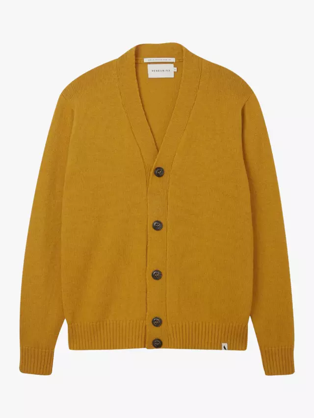 

Кардиган Peregrine Merino Stitch, желтый