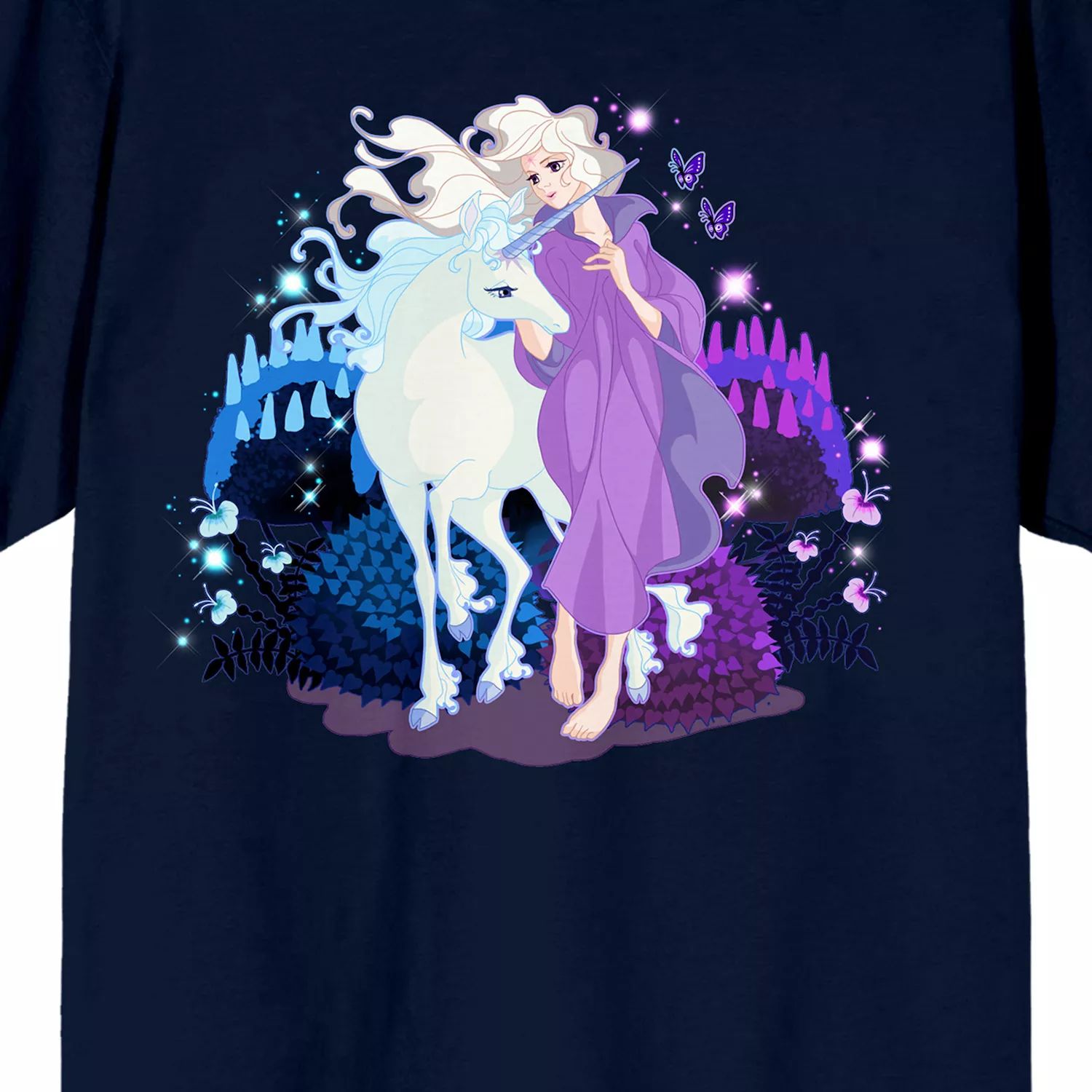 Мужская футболка The Last Unicorn Amalthea Licensed Character