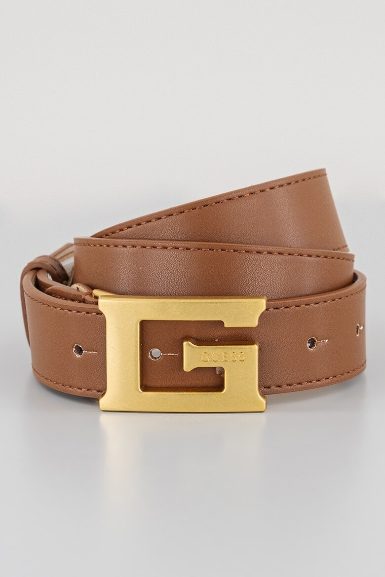 

Ремень Sestri из экокожи Guess, коричневый
