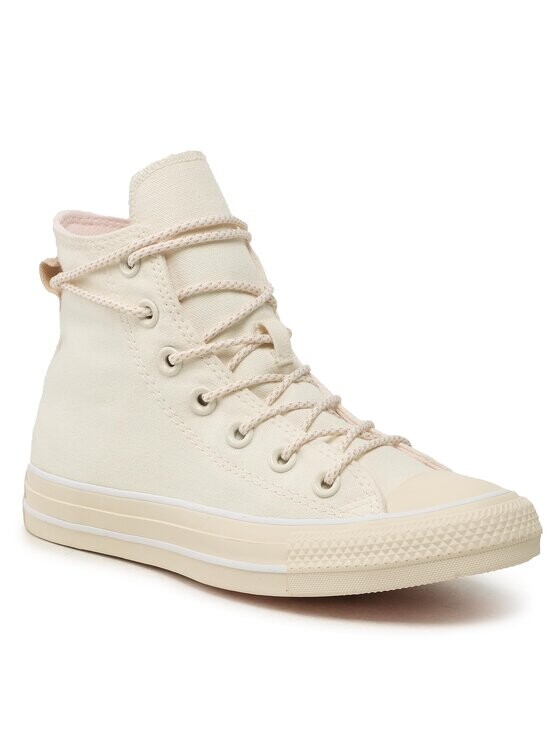

Кроссовки из ткани цвета хаки Converse, бежевый