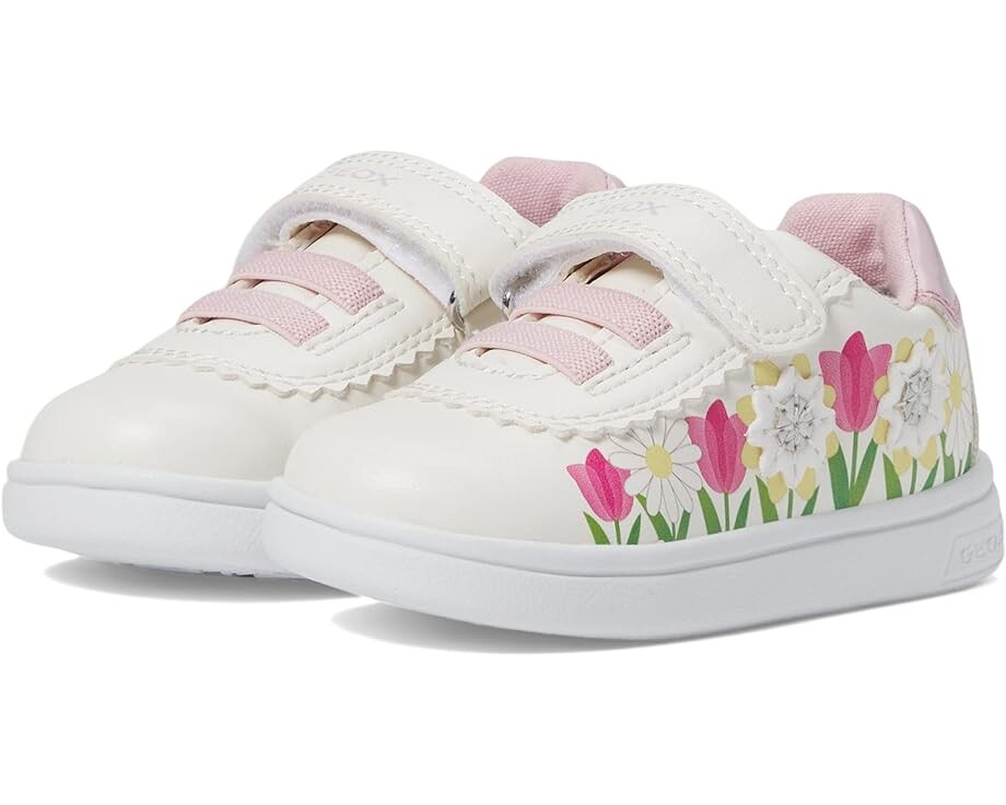 

Кроссовки Geox Djrock 93, цвет White/Multicolor