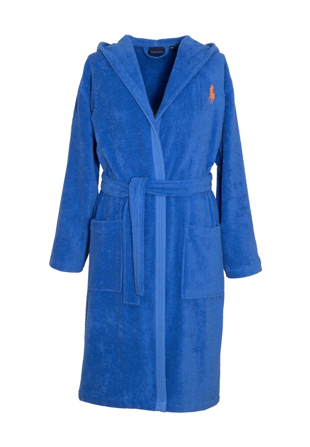 

Короткий халат Ralph Lauren Player, синий