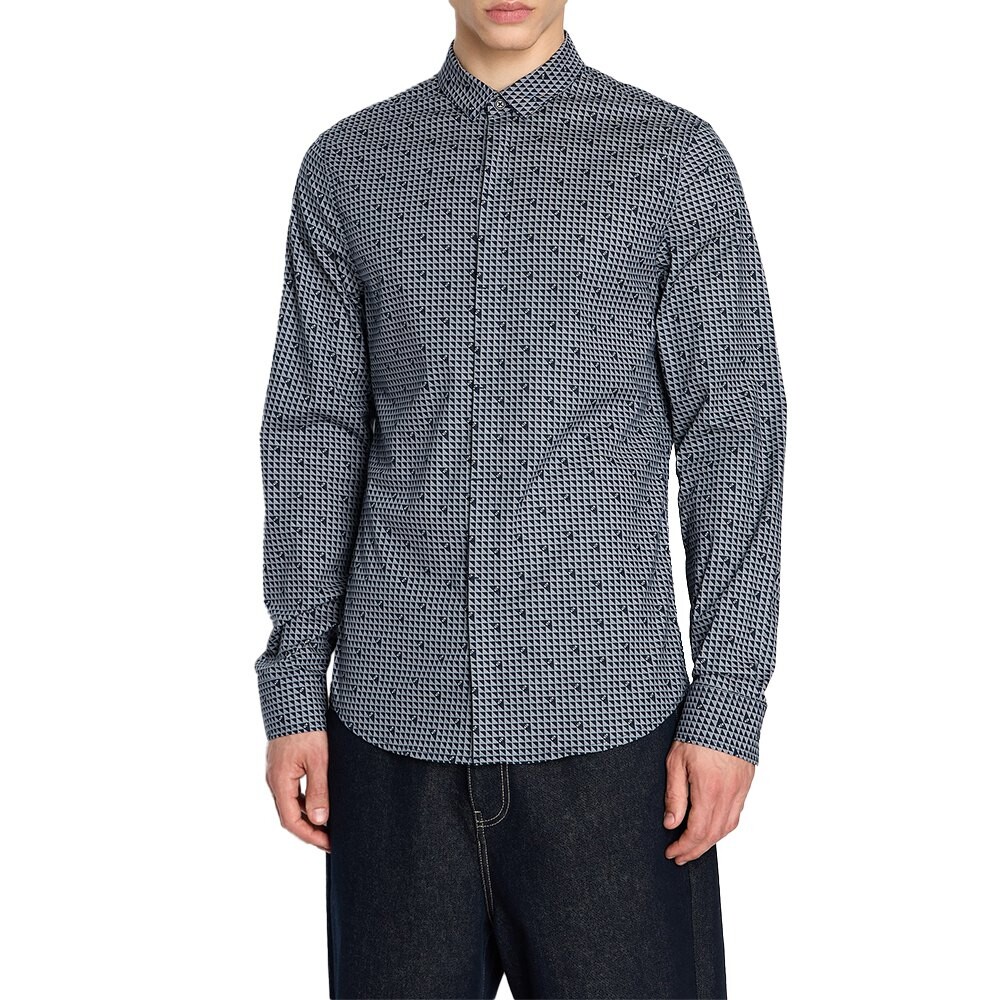 

Рубашка Armani Exchange 6RZC25_ZNEAZ, серый