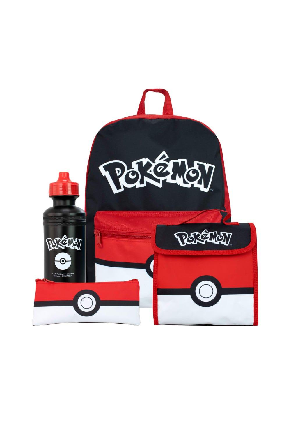 Набор рюкзаков из 4 предметов Pokemon, черный