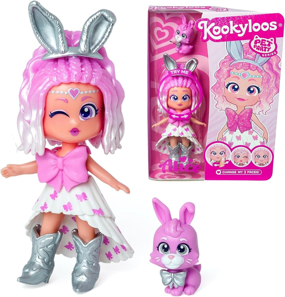 

Кукла Kookyloos Pets Party Кукла Pet Алиса Orbico