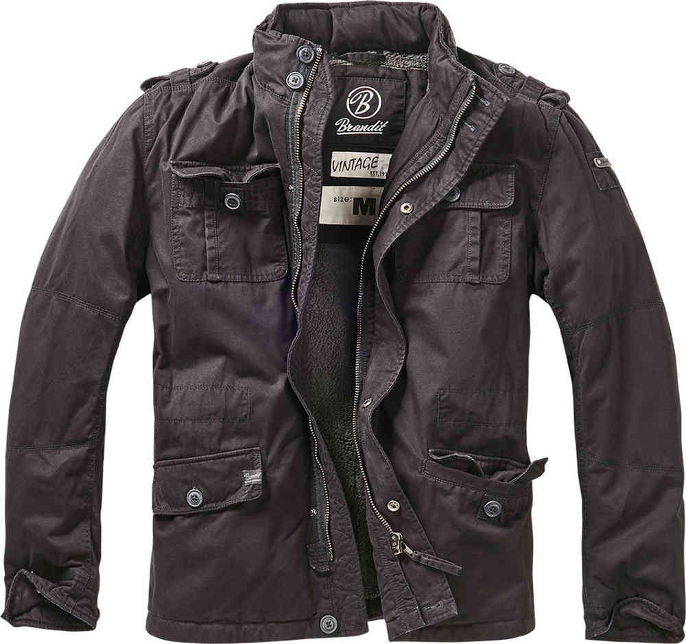 Зимняя куртка Британия Brandit, черный цена и фото