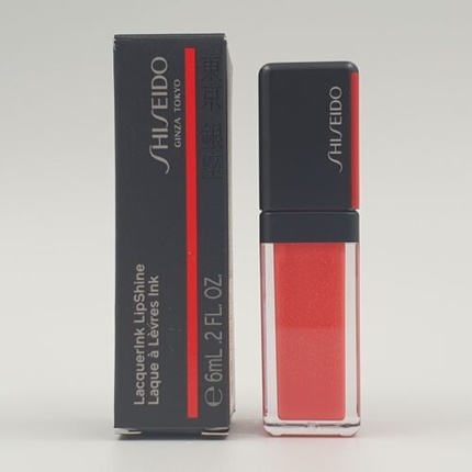 Lacquerink Lip Shine Блеск для губ 6 мл № 306 Коралловая искра, Shiseido