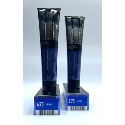 

Estel Deluxe Creme Pflege Haarfarbe 60мл Темно-русый коричнево-красный 6/75, Estel De Luxe
