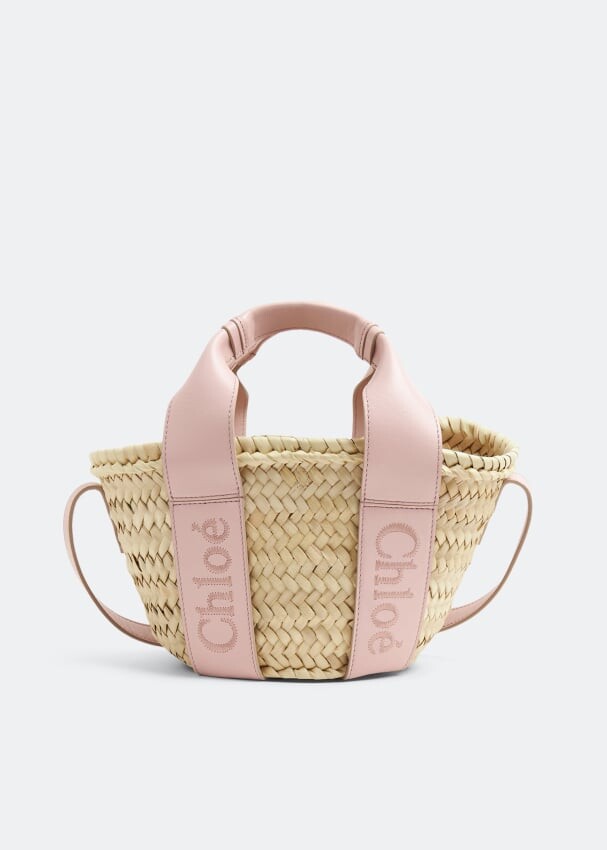 

Сумка Chloé Chloé Sense Small Basket, бежевый