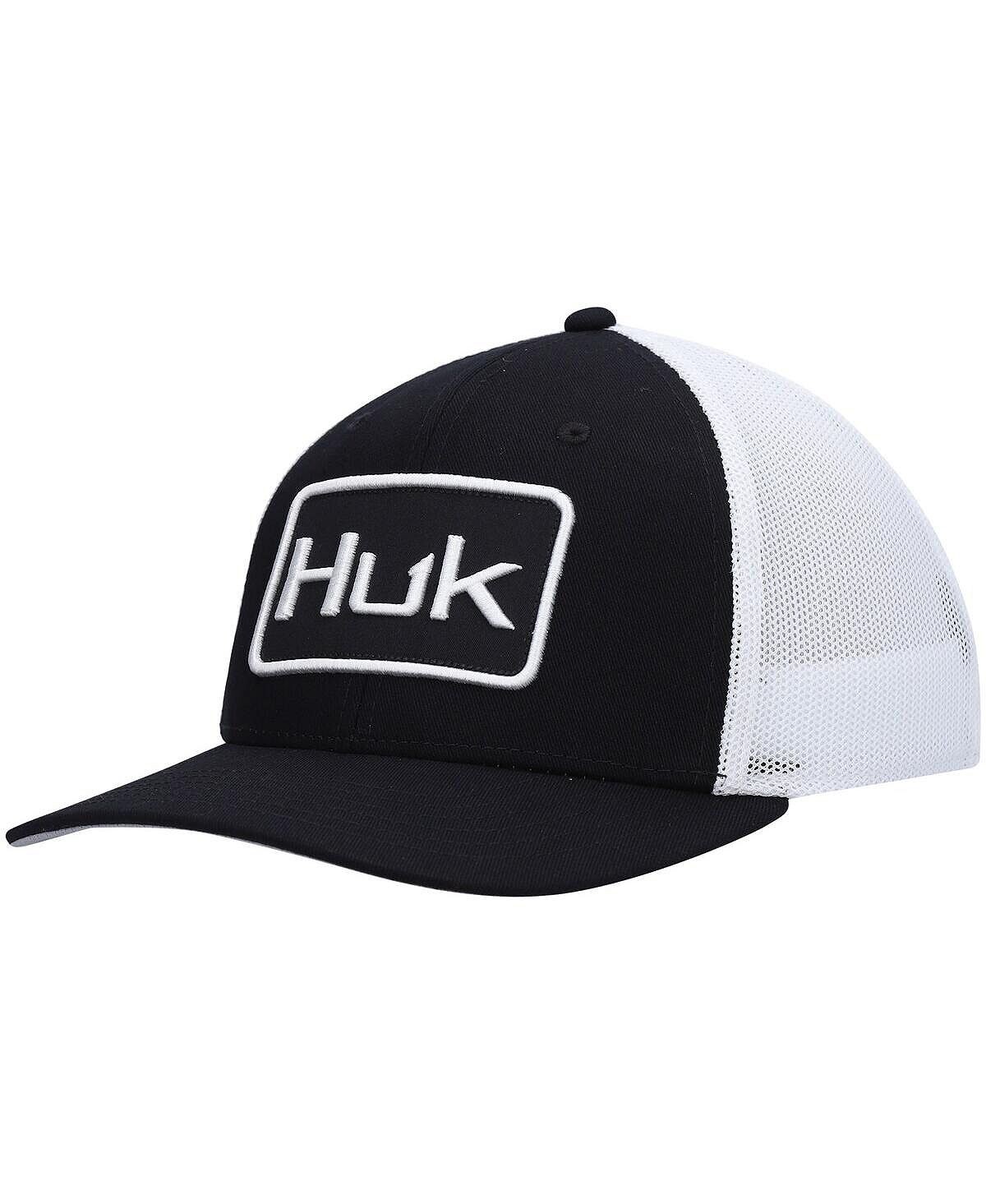 

Мужская черная однотонная шляпа Trucker Flex Huk