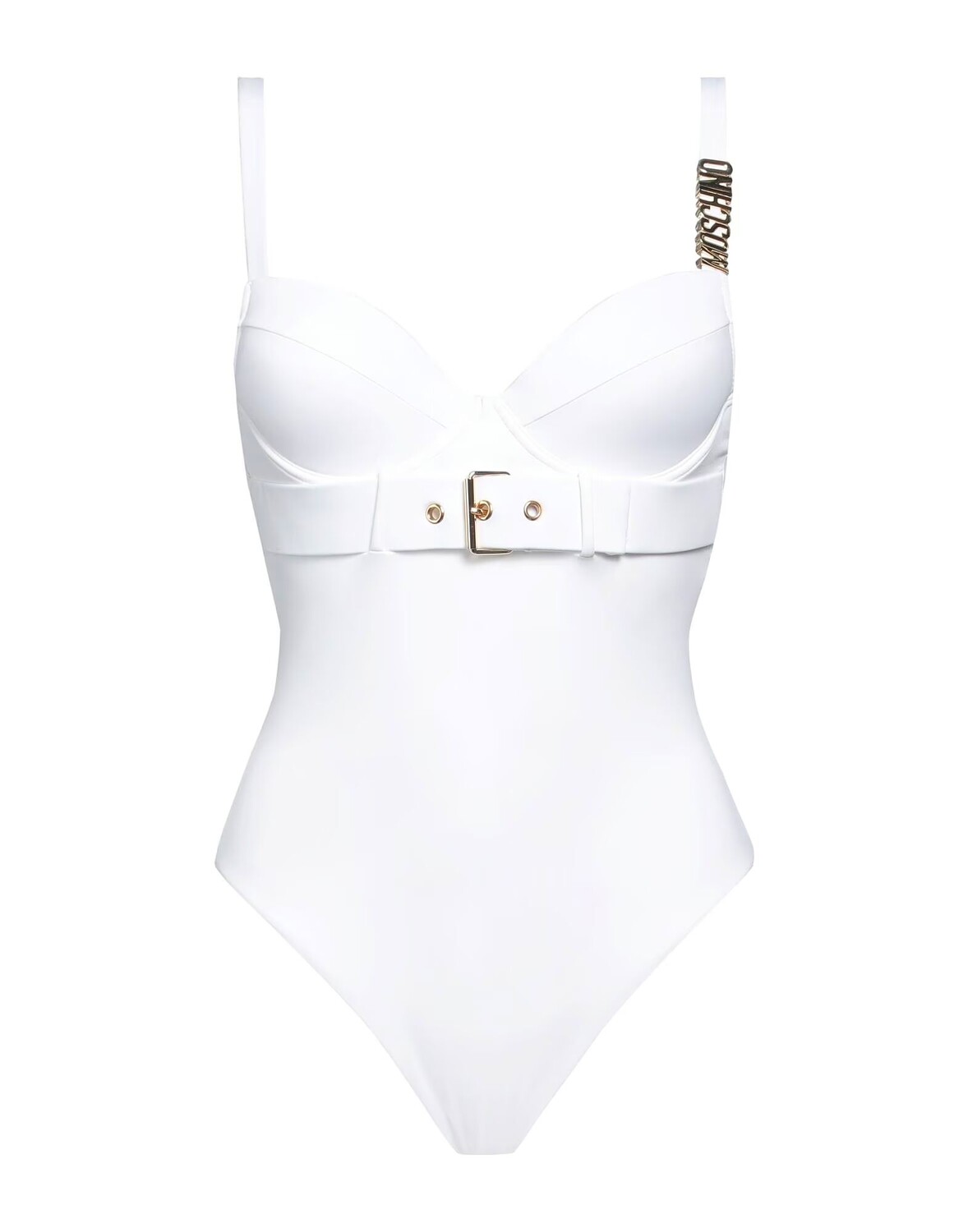 

Цельный купальник Moschino, белый