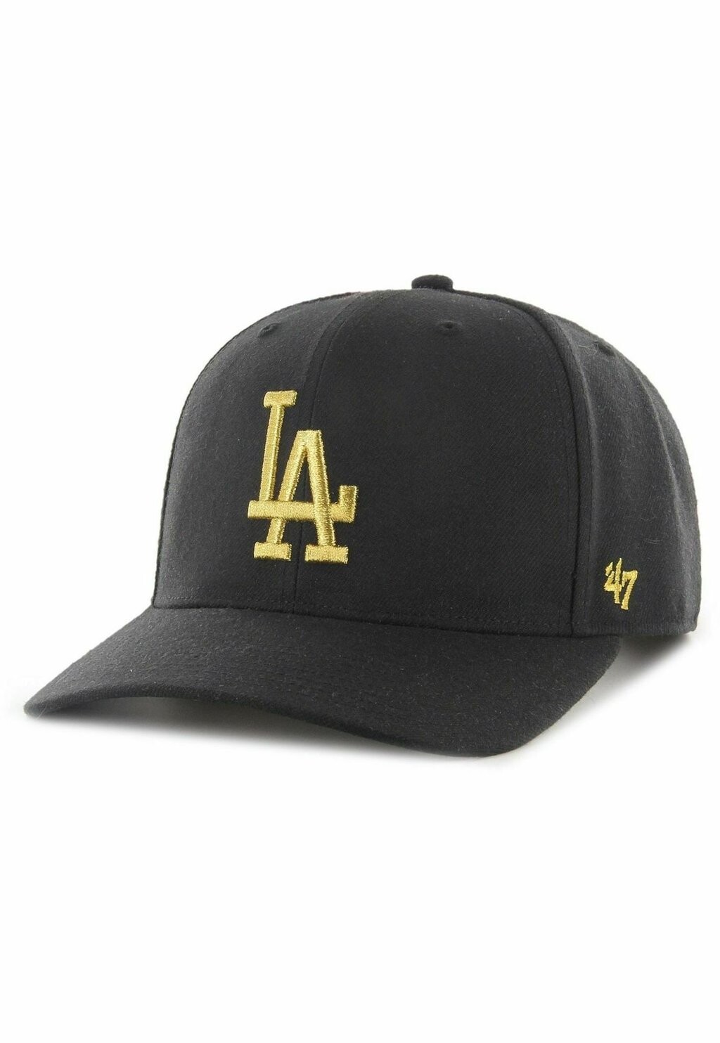 Бейсболка ZONE METALLIC LOS ANGELES DODGERS '47, цвет black