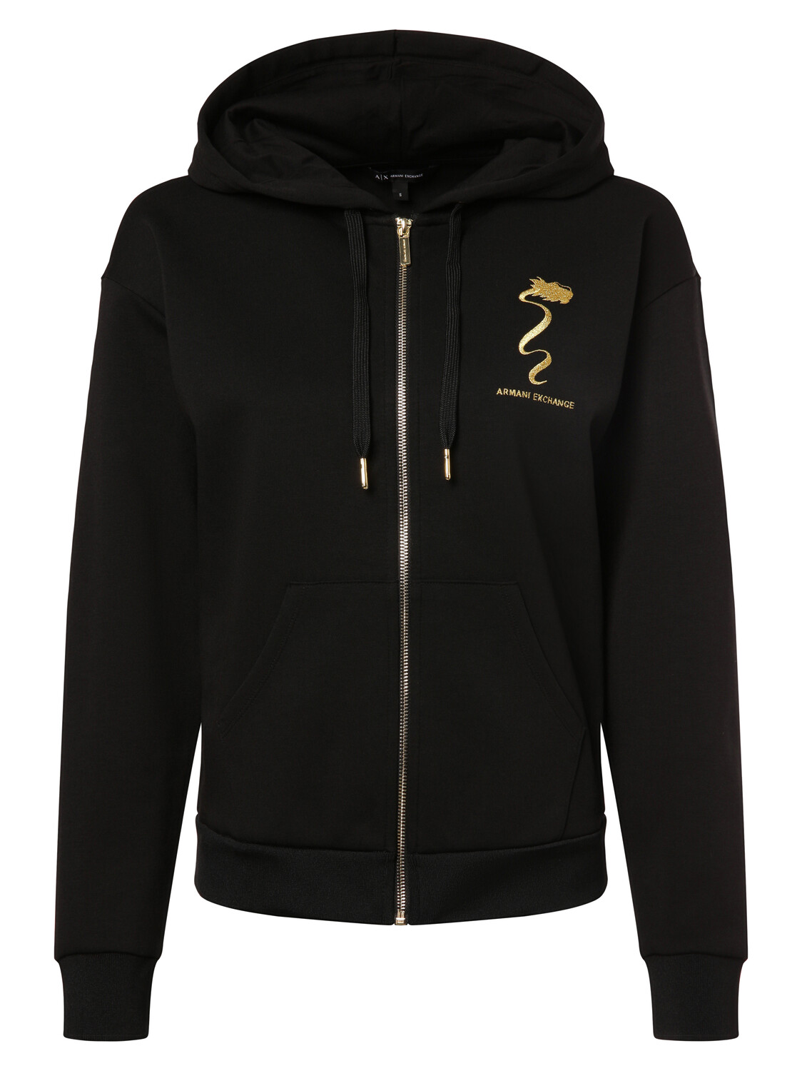 

Толстовка Armani Exchange Kapuzenjacke, черный