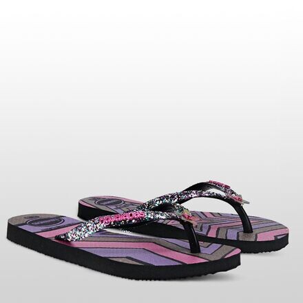 

Сандалии Slim Glitter II – для малышей Havaianas, черный