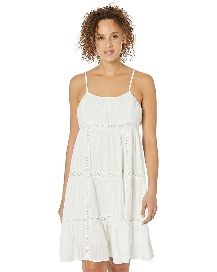

Платье Lucky Brand Lace Tiered Mini, белый