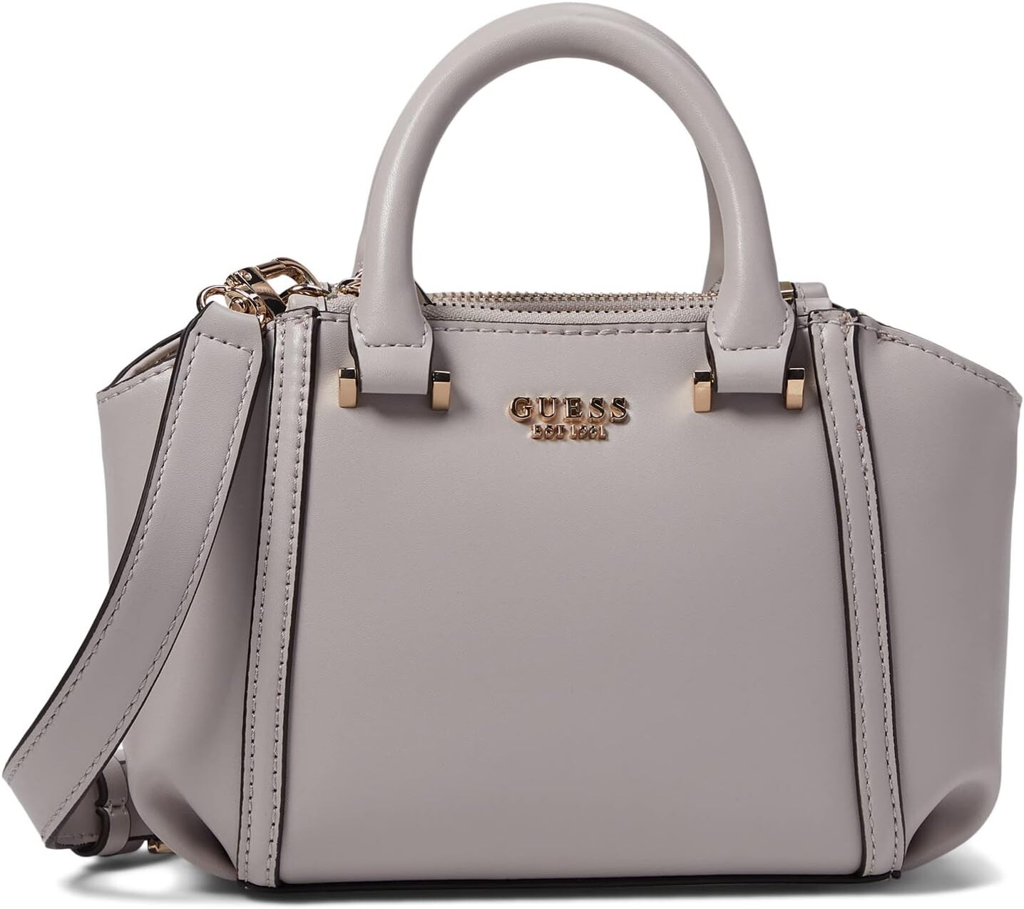

Мини-статусная сумка Leie GUESS, цвет Dove