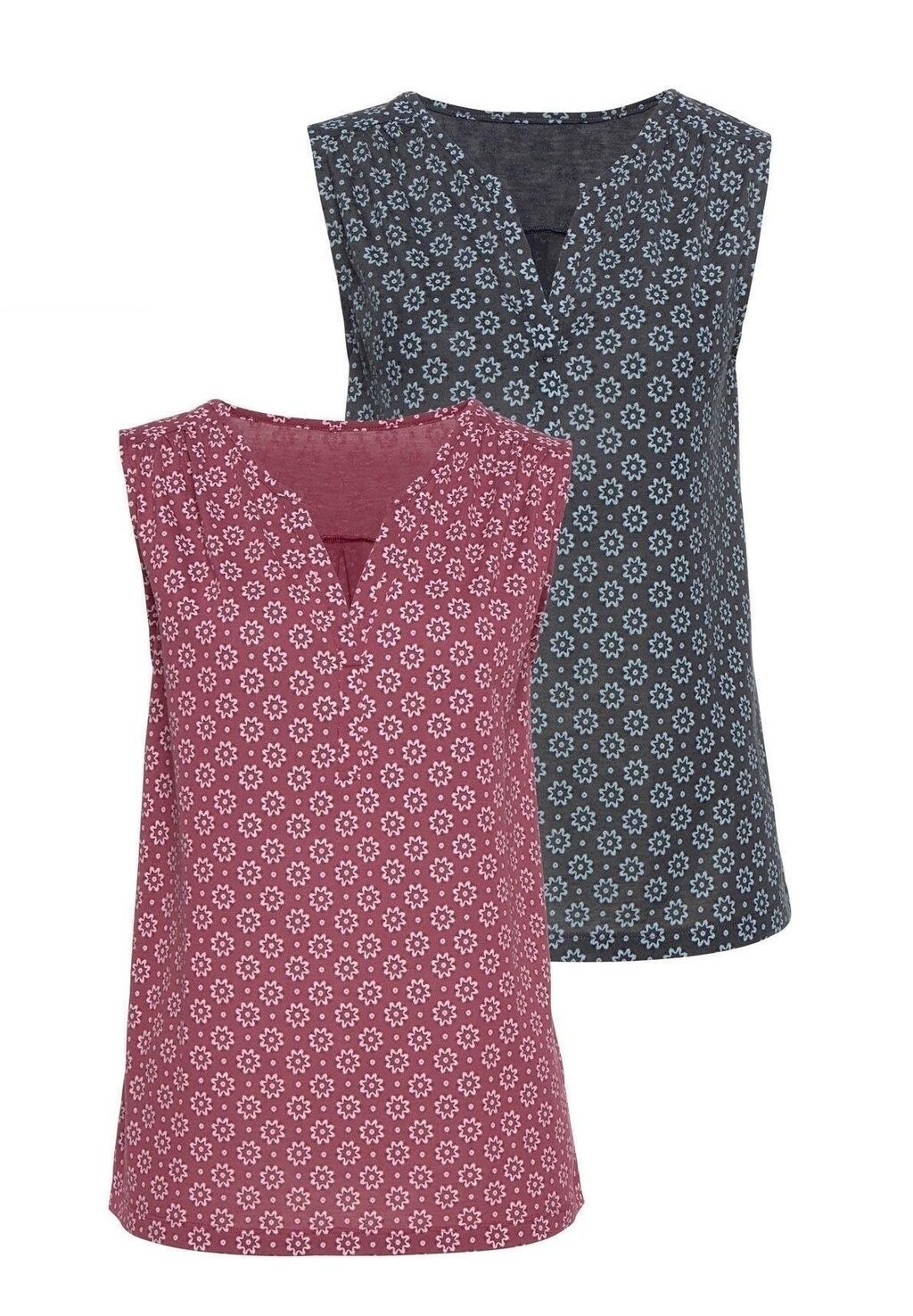 

Блуза 2 PACK LASCANA, розовый