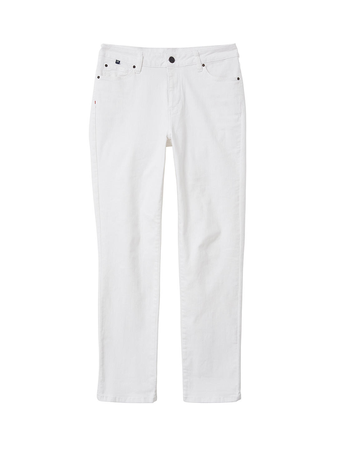 

Прямые джинсы до щиколотки Crew Clothing, белые