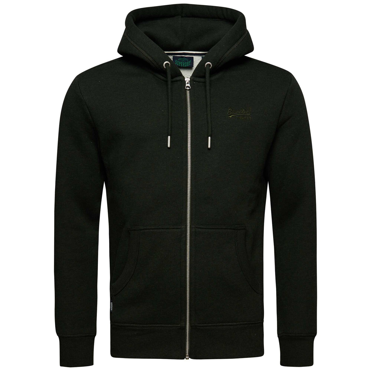 

Толстовка Superdry Sweatjacke, темно-зеленый