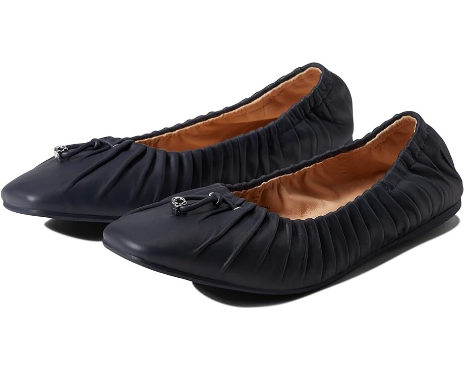 

Балетки COACH Eleanor Leather Ballet Flats, синий